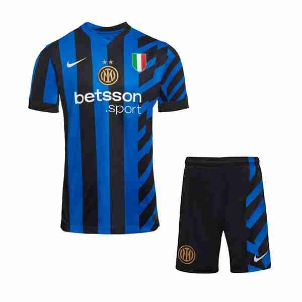 Camiseta Inter Milan 1ª Niño 2024-2025 Maillot 1rd Ensemble Enfant Inter Milan 2024 2025