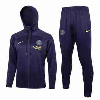Survetement A Capuche Paris Saint Germain 2024 2025 Purpura