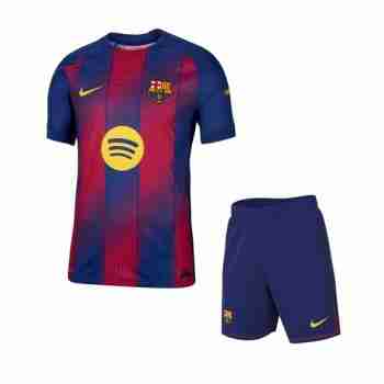 Maillot 1rd Ensemble Enfant Barcelone 2025 2026