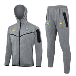 Survetement A Capuche Bresil 2024 2025 Gris