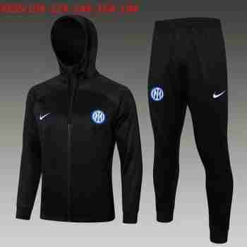 Survetement A Capuche Enfant Inter Milan 2024 2025 Negro