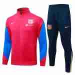 Survetement Barcelone 2024 2025 Rojo Azul