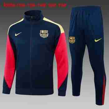 Survetement Ensemble Enfant Barcelone 2024 2025 Azul Amarillo