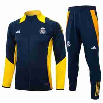 Survetement Real Madrid 2024 2025  Azul Amarillo