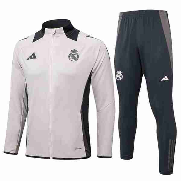 Chandal Real Madrid 2024-2025 Gris 3 Survetement Real Madrid 24 2025 Gris