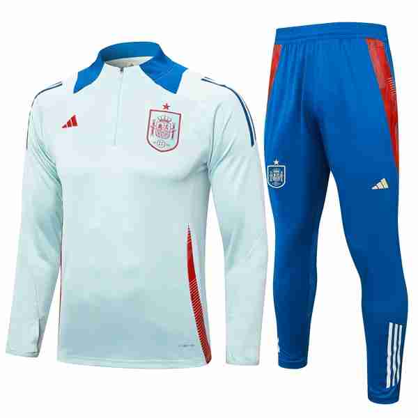 Sudadera De Training España 2024-2025 Azul 3 Sweat Entrainement Espagne 2024 2025 Azul