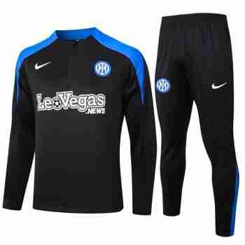 Sweat Entrainement Inter Milan 2024 2025 Negro Azul