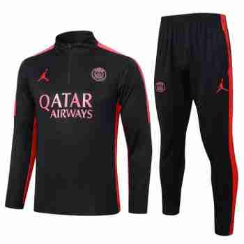 Sweat Entrainement Paris Saint Germain 2024 2025 Negro Rosa