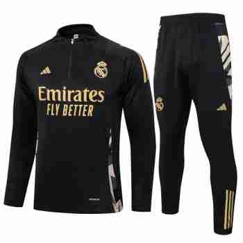Sweat Entrainement Real Madrid 2024 2025 Negro