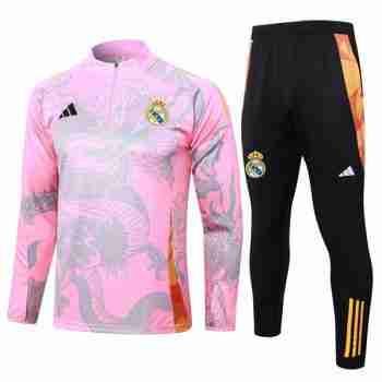 Sweat Entrainement Real Madrid 2024 2025 Rosa