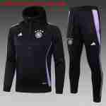 Niños Sudadera Con Capucha Alemania 2024-2025 Negro 3
