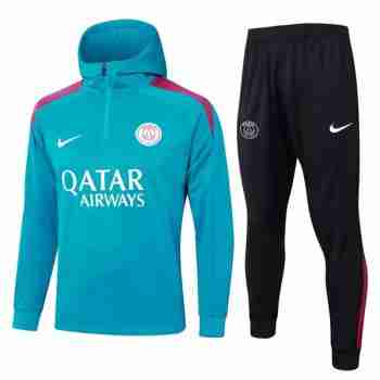 Sweat Shirt Capuche Paris Saint Germain 2024 2025 Verde