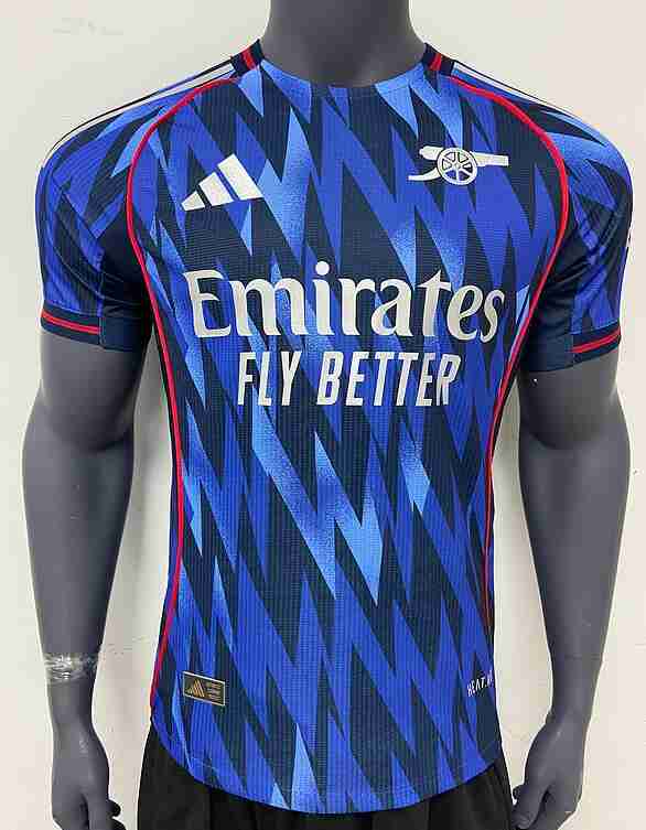 Version Joueur Maillot 2rd Arsenal 2025 2026 Version Joueur Maillot 2rd Arsenal 2025 2026
