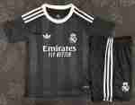 Maillot Gardien Ensemble Enfant Real Madrid 2025 2026 Negro