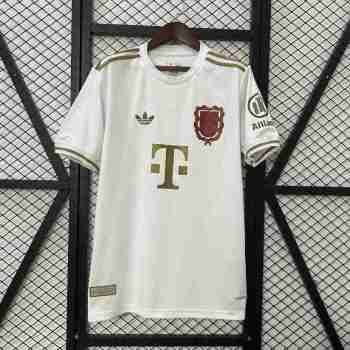 Thailande Maillot Bayern Munich 125th 2025 2026 Blanco
