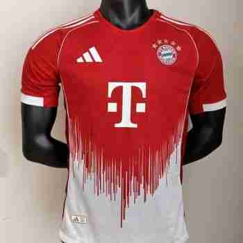 Version Joueur Maillot 1rd Bayern Munich 2025 2026