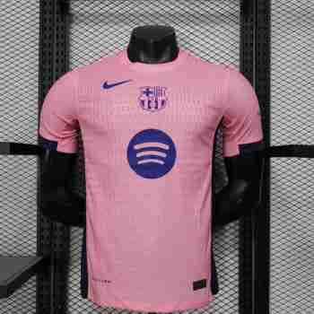 Version Joueur spécial Maillot Barcelone 2025 2026 Rosa