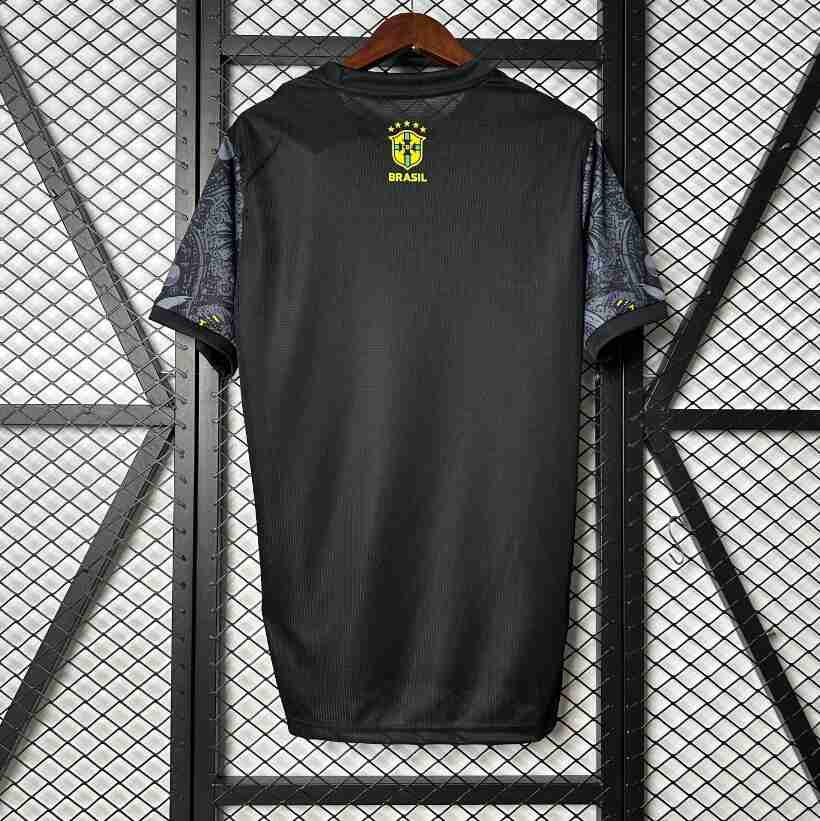 Tailandia Camiseta Brasil Especial Equipacion 2025 Gris_1