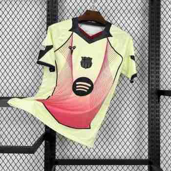 Thailande spécial Maillot Barcelone 2025 2026 Jaune