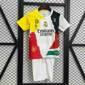 Cristiano Ronaldo 7 Maillot Spécial Ensemble Enfant Real Madrid 2025 2026