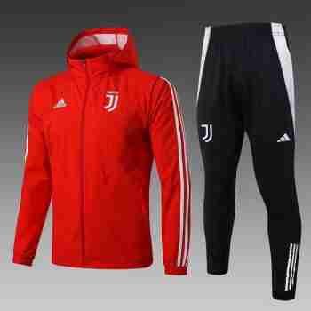 Ensemble Coupe Vent Juventus 2025 2026 Rouge