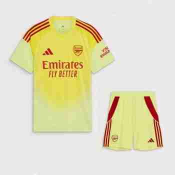 Maillot Gardien Ensemble Enfant Arsenal 2025 2026
