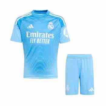 Maillot Gardien Ensemble Enfant Real Madrid 2025 26