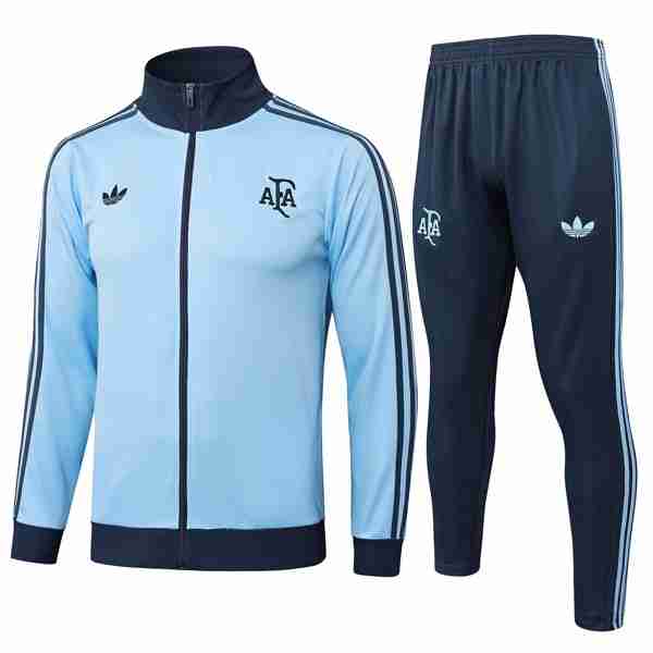 Chandal Argentina 2025 Azul Survetement Argentine 2025 2026 Bleu