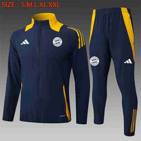 Chandal Bayern Munich 2025-2026 Azul Survetement Bayern Munich 2025 2026 Bleu