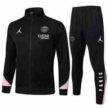 Survetement Paris Saint Germain 2025 2026 Noir Rosa