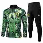 Sudadera De Training Brasil 2025-2026 Verde