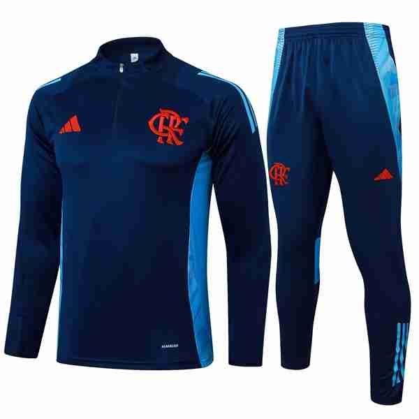 Sudadera De Training Flamengo 2025-2026 Azul 2 Sweat Entrainement Flamengo 2025 2026 Bleu