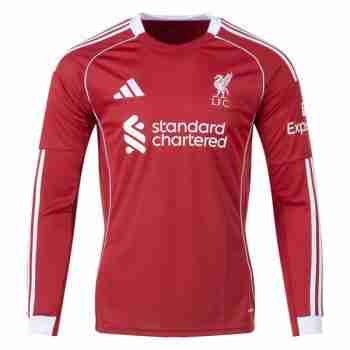Thailande Maillot 1rd Manches Longues Liverpool 2025 2026