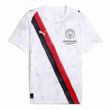 Thailande Maillot Manchester City KidSuper 2025 2026 Blanc