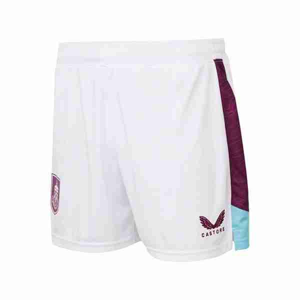 Pantalones Burnley FC 1ª 2025-2026 Thailande Short Corto 1rd Burnley 2025 2026