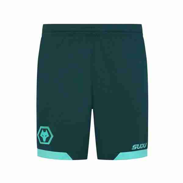 Pantalones Wolves 2ª 2025-2026 Thailande Short Corto 2rd Wolves 2025 2026
