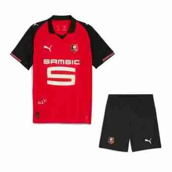 Maillot 1rd Ensemble Enfant Stade Rennais 2025 2026