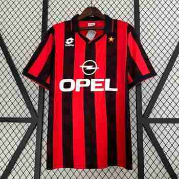 Thailande Maillot 1rd AC Milan Retro 1988 1989