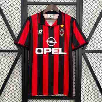 Thailande Maillot 1rd AC Milan Retro 1997 1998