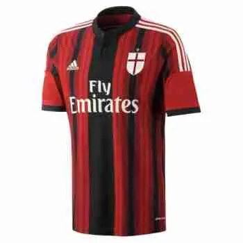 Thailande Maillot 1rd AC Milan Retro 2014 2015 Rouge