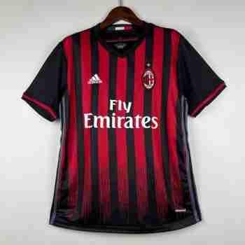 Thailande Maillot 1rd AC Milan Retro 2016 2017