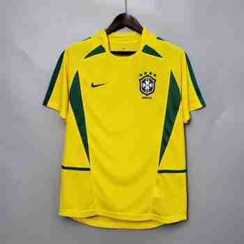 Thailande Maillot 1rd Brésil Retro 2002