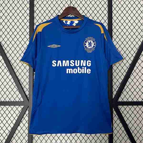 Tailandia Camiseta Chelsea 1ª Retro 2005 2006 Thailande Maillot 1rd Chelsea Retro 2005 2006