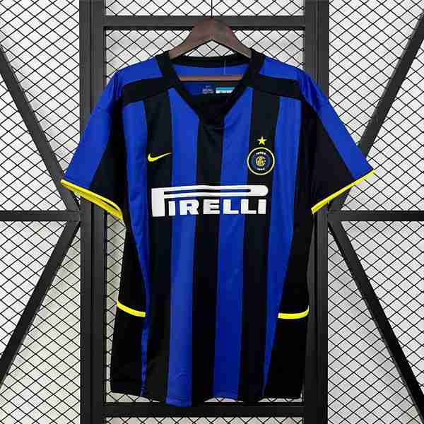 Tailandia Camiseta Inter Milan 1ª Retro 2002 2003 Thailande Maillot 1rd Inter Milan Retro 2002 2003
