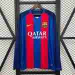 Thailande Maillot 1rd Manches Longues Barcelone Retro 2014 2015