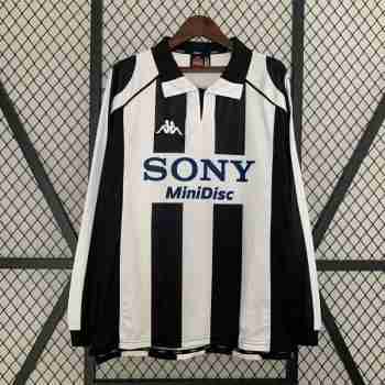 Thailande Maillot 1rd Manches Longues Juventus Retro 1997 1998