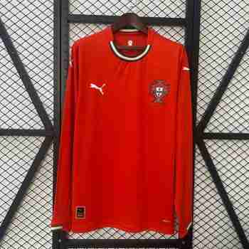 Thailande Maillot 1rd Manches Longues Portugal 2025 2026