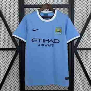 Thailande Maillot 1rd Manchester City Retro 2013 2014