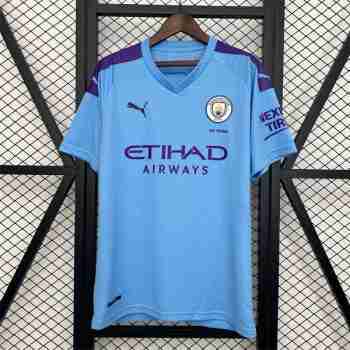 Thailande Maillot 1rd Manchester City Retro 2019 2020