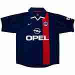 Thailande Maillot 1rd Paris Saint Germain Retro 2001 2002 Bleu